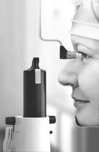 Tonometrie zur Untersuchung des Augeninnendrucks